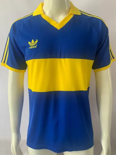 1985-1986 Boca Juniors Home Retro Soccer Jersey