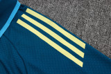 25-26 JUV Lake blue Short shirts and Long trousers Suit #C2534