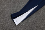 25-26 INT White Half Pull Tracksuit #B2541(半拉链)