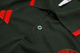 25-26 Bayern Army green Short shirts and Long trousers Suit #C2533