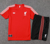 25-26 LIV Red Training Short Suit #D2580