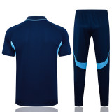 25-26 ARS Royal blue Short shirts and Long trousers Suit #C2530