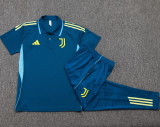 25-26 JUV Lake blue Short shirts and Long trousers Suit #C2534