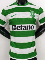 25-26 Sporting Lisbon Home Player Version Soccer Jersey