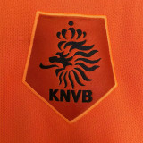 2010 Netherlands Home Retro Soccer Jersey