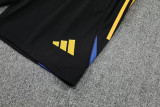 25-26 Man Utd Black Tank top and shorts suit