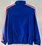 1998 France Blue & White Retro Double Sided Windbreaker (双面风衣)