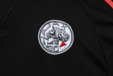 25-26 Ajax Black Half Pull Tracksuit (半拉链)