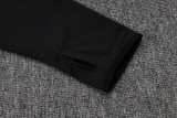 25-26 Ajax Black Half Pull Tracksuit (半拉链)