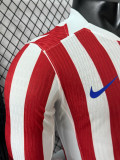25-26 ATM Home Long Sleeve Player Version Soccer Jersey (长袖球员)