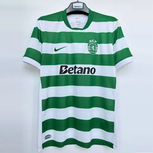 25-26 Sporting Lisbon Home 1:1 Fans Soccer Jersey