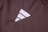 25-26 Man Utd Grey purple Short shirts and Long trousers Suit #C2537