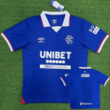 25-26 Rangers Home Fans Soccer Jersey
