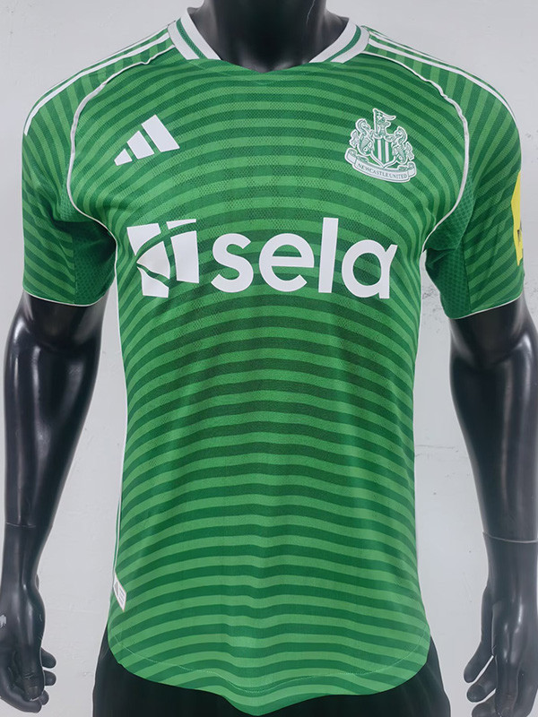 25-26 Newcastle Away Player Version Soccer Jersey