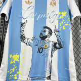2025 Argentina Cartoon Special Edition Fans Soccer Jersey