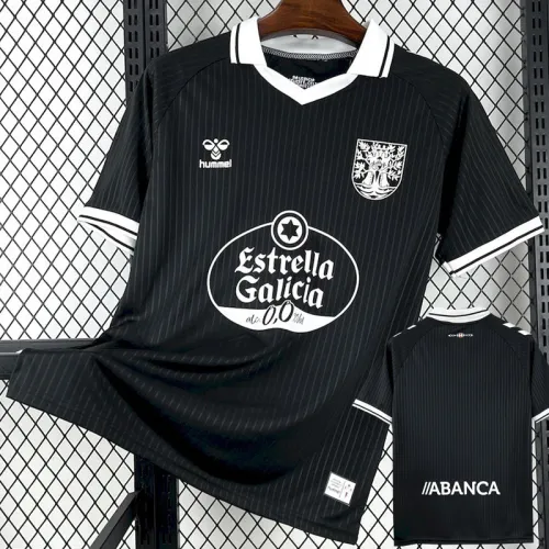 25-26 Celta 100th Anniversary Black Fans Soccer Jersey