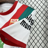 25-26 Augsburg FC Home Fans Soccer Jersey
