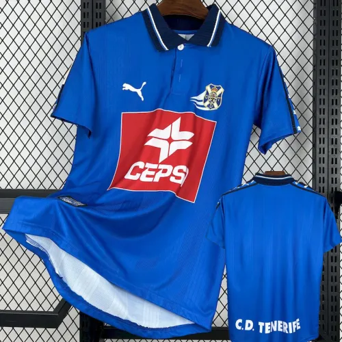 1998-1999 CD Tenerife Away Retro Soccer Jersey