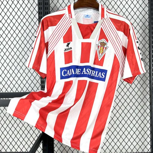 1994-1995 Gijon Home Retro Soccer Jersey