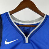22-23 Dallas Mavericks FLAGG #32 Blue Top Quality Hot Pressing NBA Jersey
