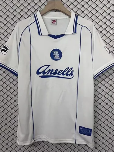1984-1985 Birmingham White Retro Soccer Jersey