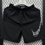 D661 NK Black Casual Short Pants