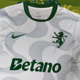 25-26 Sporting Lisbon White Fans Soccer Jersey