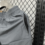 D985 NK Grey Casual Short Pants