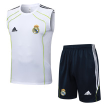 25-26 RMA White Tank top and shorts suit #D2588