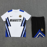 25-26 INT White Training Short Suit