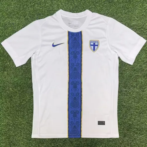 25-26 Finland Home Fans Soccer Jersey