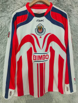 2006-2007 Chivas Guadalajara Home Long Sleeve Retro Soccer Jersey (长袖)