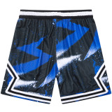 C2506 AJ Blue Casual Short Pants #星空蓝