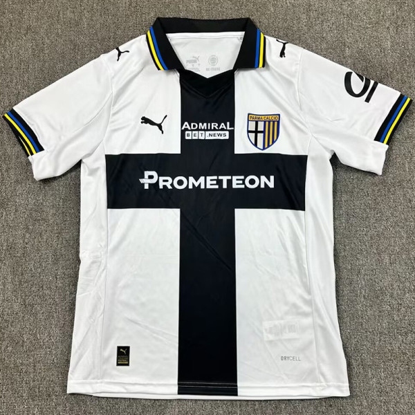 25-26 Parma Home Fans Soccer Jersey