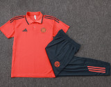 25-26 Bayern Orange Short shirts and Long trousers Suit #C2545