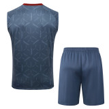 25-26 Sao Paulo Grey Tank top and shorts suit #D25130