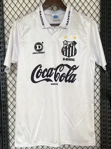 1993-1994 Santos FC Home Retro Soccer Jersey