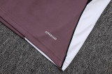 25-26 Man Utd Grey purple Tank top and shorts suit #D25123