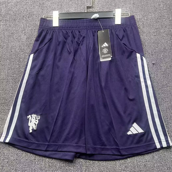 25-26 Man Utd Purple Shorts Pants