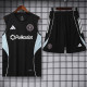 25-26 Inter Miami Black Tank top and shorts suit