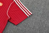 25-26 Man Utd Red Training Short Suit