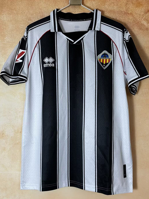 25-26 CD Castellon Home Fans Soccer Jersey
