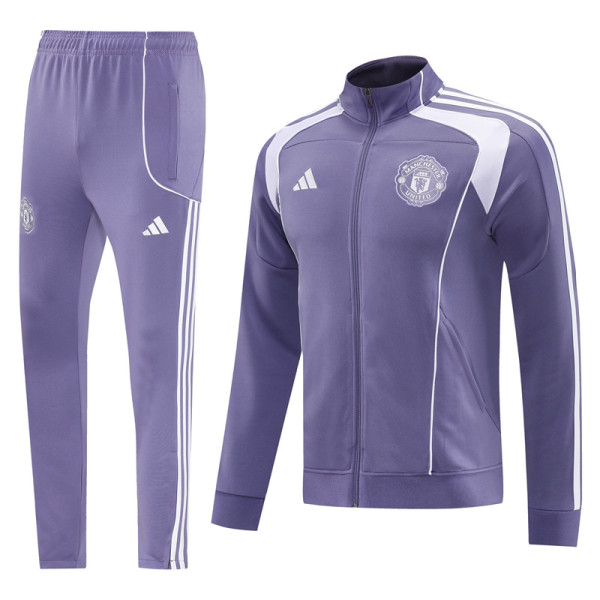 25-26 Man Utd Purple Jacket Tracksuit #07