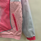 25-26 BAR Green & Pink Double Sided Windbreaker (双面风衣)(刺绣)