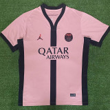 24-25 PSG Third Print PSG X Black-Pink Fans Soccer Jersey