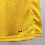 22-23 Lakers AYTON #5 Yellow Top Quality Hot Pressing NBA Jersey(圆领)