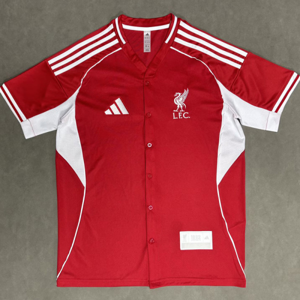 25-26 LIV Red Casual Edition Baseball Jersey