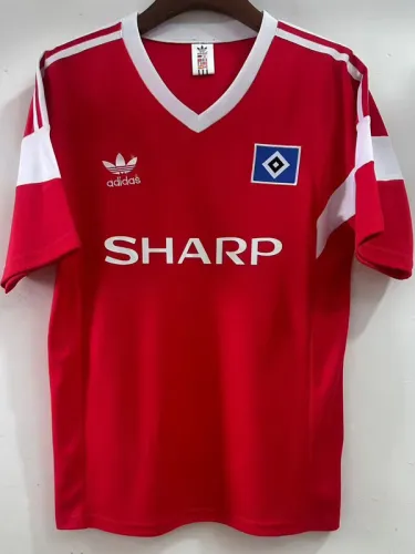 1988 Hamburg SV Away Retro Soccer Jersey