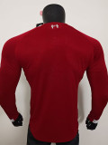 25-26 LIV Home Long Sleeve Player Version Soccer Jersey (长袖球员)