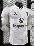 25-26 Man Utd Away Long Sleeve Player Version Soccer Jersey (长袖球员)